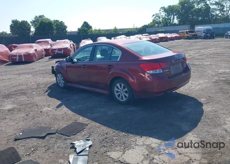 2012 Subaru Legacy 2.5I from USA, damaged, VIN 4S3BMBA64C3036689